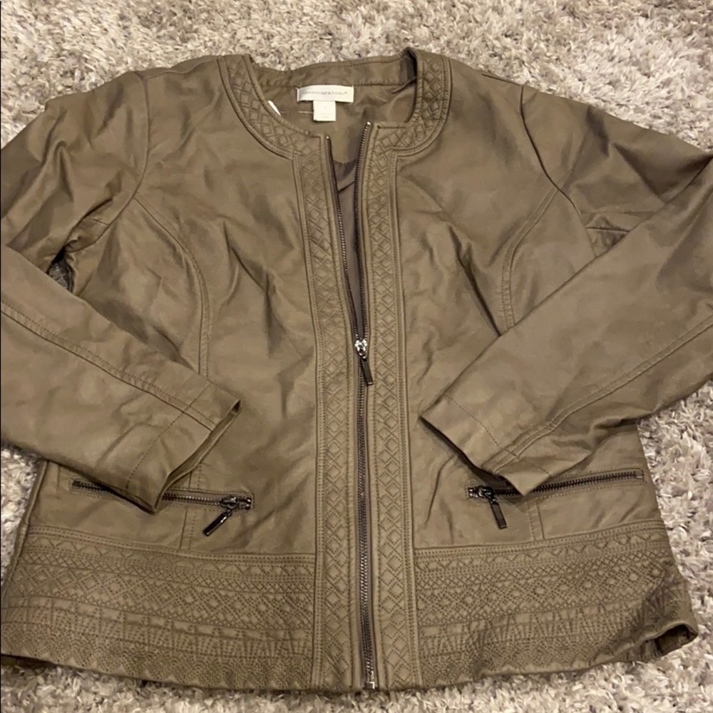 Leather jacket